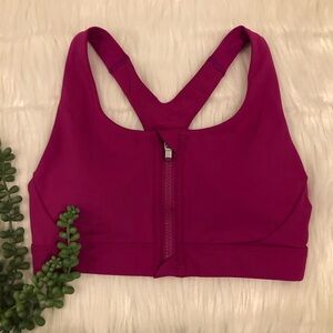 Athleta Zip Up Sports Bra | Size XS